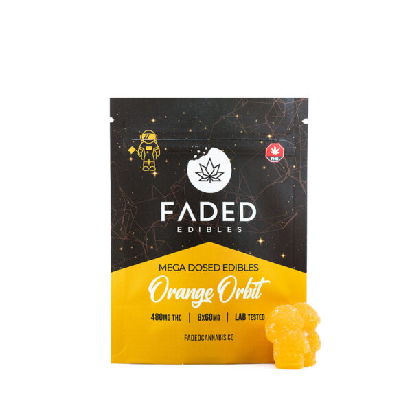 Faded Cannabis Co. Orange Orbit Astronauts