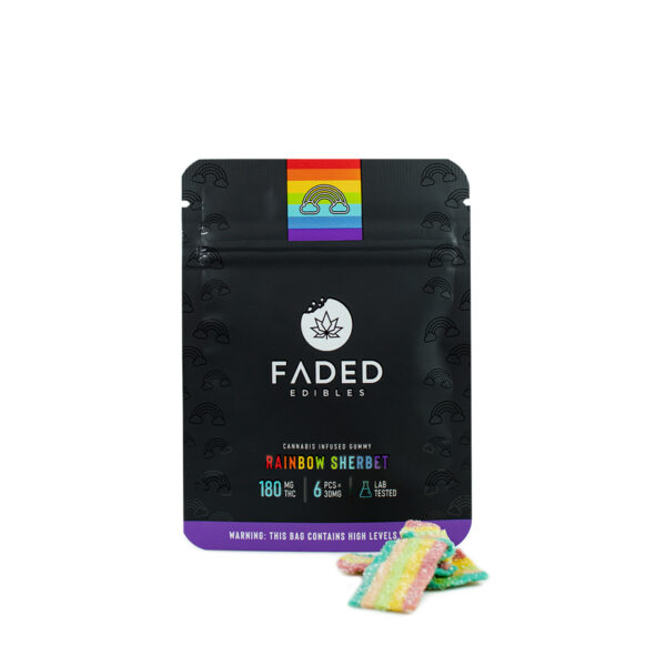 Buy Faded Cannabis Co. Rainbow-Sherbet | Vape Storer