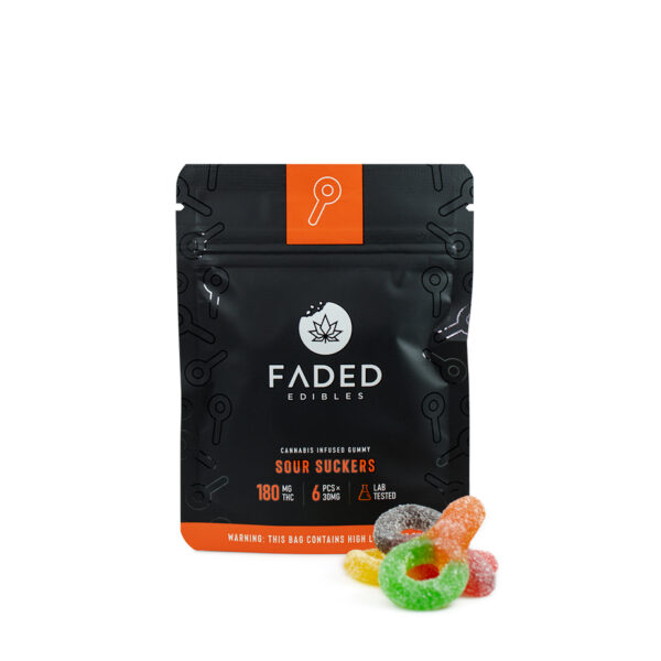 Buy Faded Cannabis Co Sour Suckers | Vape Storer