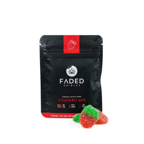 Buy Faded Cannabis Strawberry Daze | Vape Storer