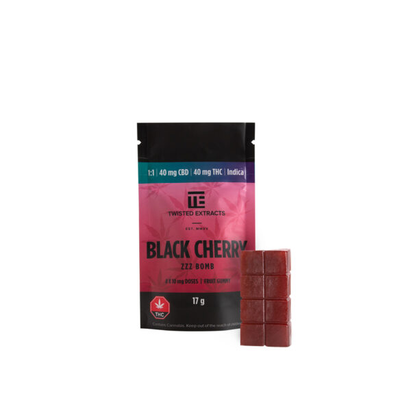 Twisted Extracts 1-1 black cherry zzz elly bomb | Vae Storer