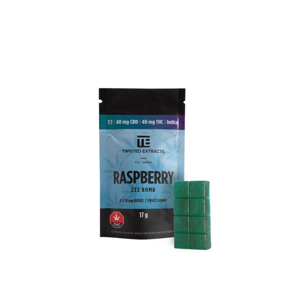 Buy Twisted extracts 1-1 raspberry zzz jelly bomb | Vape Storer