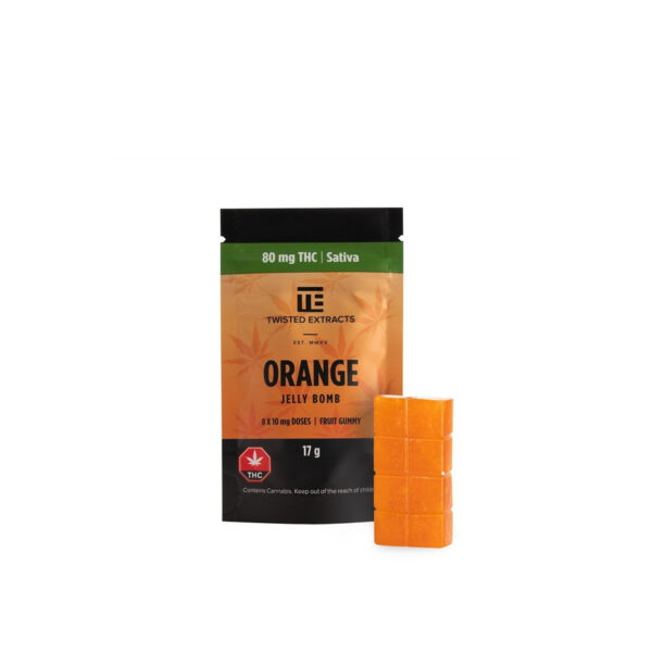 Buy Twisted Orange Jelly Bomb | Vape Storer