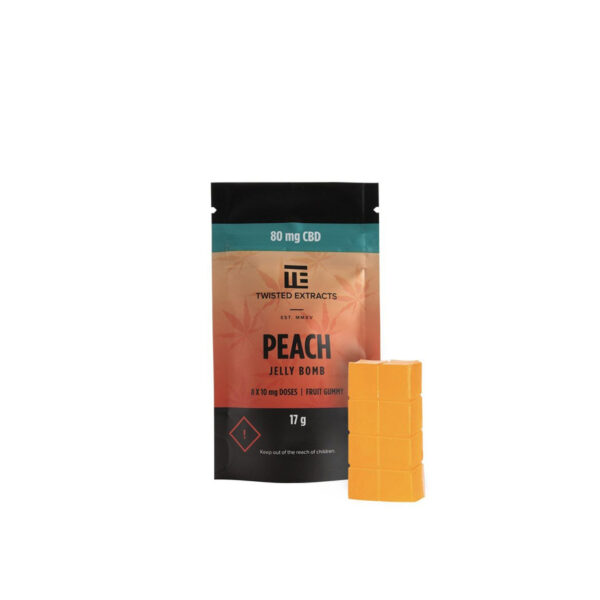 Buy Twisted Extracts Peach Jelly Bomb | Vape Storer